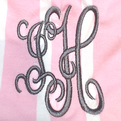 BLOOPER CLOTHING: Monogrammed Ruffle Top