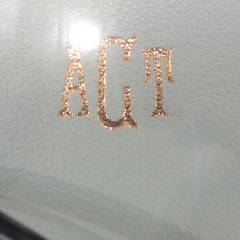 BLOOPER ACCESSORY: Monogrammed Scalloped Mouse Pad