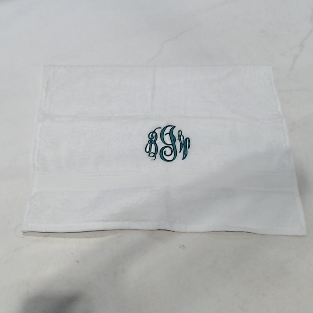 BLOOPER ACCESSORY: Monogrammed Hand Towel