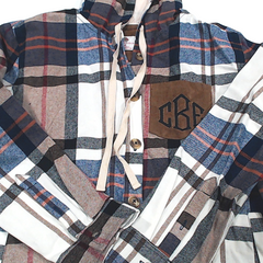 BLOOPER CLOTHING: Monogrammed Shacket