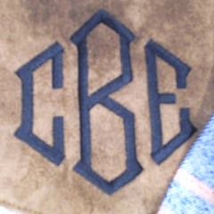 BLOOPER CLOTHING: Monogrammed Shacket