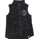 BLOOPER KIDS: Monogrammed Kids Leopard Fleece Vest