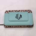 BLOOPER ACCESSORY: Monogrammed Phone Wallet Wristlet