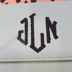 BLOOPER ACCESSORY: Monogrammed Phone Wallet Wristlet