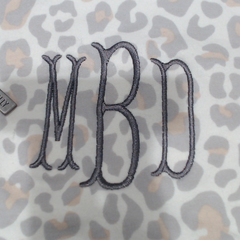 BLOOPER CLOTHING: Monogrammed Quarter Zip Sweatshirt