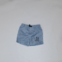BLOOPER KIDS: Monogrammed Boys Swim Trunks