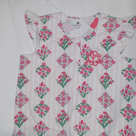 BLOOPER CLOTHING: Monogrammed Ruffle Pajama Top