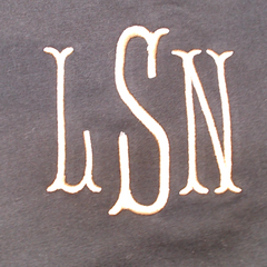 BLOOPER CLOTHING: Monogrammed Quarter Zip Sweatshirt