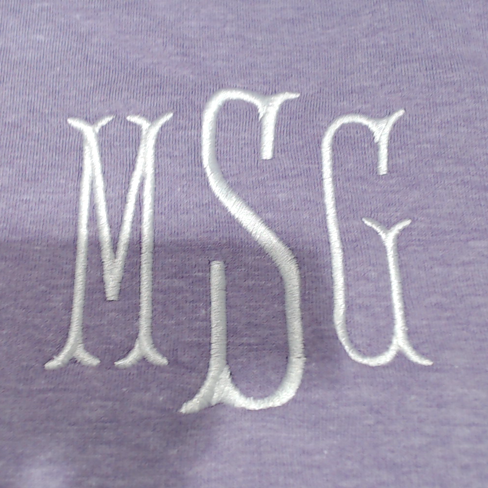 BLOOPER CLOTHING: Monogrammed Pullover Sweatshirt