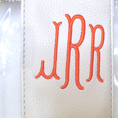 BLOOPER BAG: Monogrammed Clear Stadium Crossbody Bag
