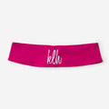 Monogrammed Headband in Hot Pink
