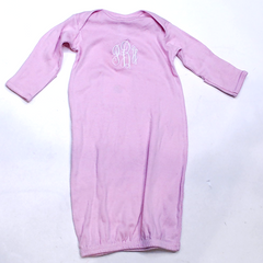 BLOOPER KIDS: Monogrammed Baby Layette Gown