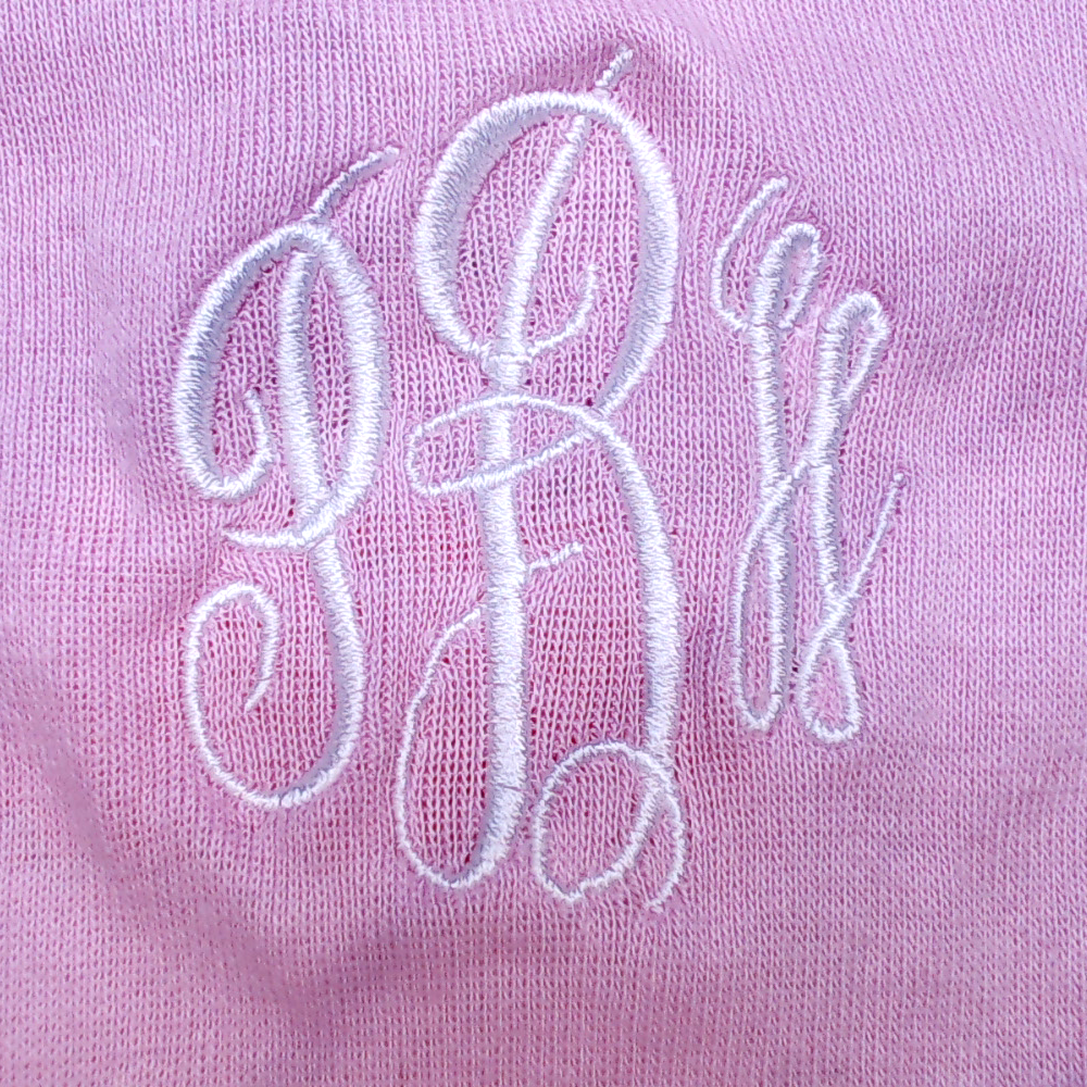 BLOOPER KIDS: Monogrammed Baby Layette Gown
