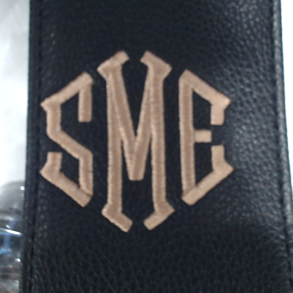 BLOOPER BAG: Monogrammed Clear Stadium Crossbody Bag