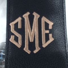 BLOOPER BAG: Monogrammed Clear Stadium Crossbody Bag