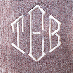 BLOOPER CLOTHING: Monogrammed Shirt Jacket