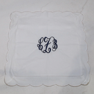 BLOOPER ACCESSORY: Monogrammed Pillow Sham