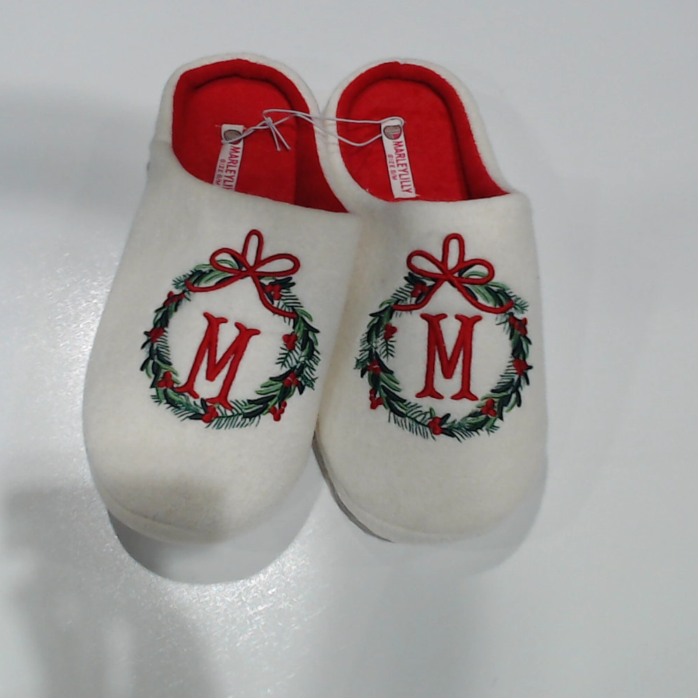 BLOOPER SHOES: Monogrammed Slippers