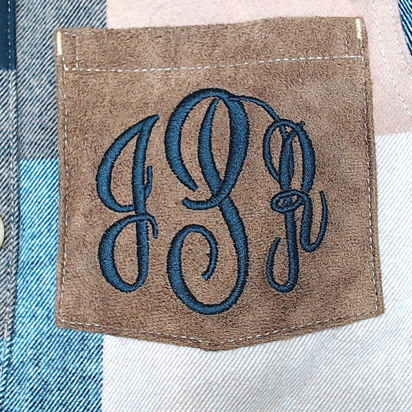 BLOOPER KIDS: Monogrammed Kids Shacket