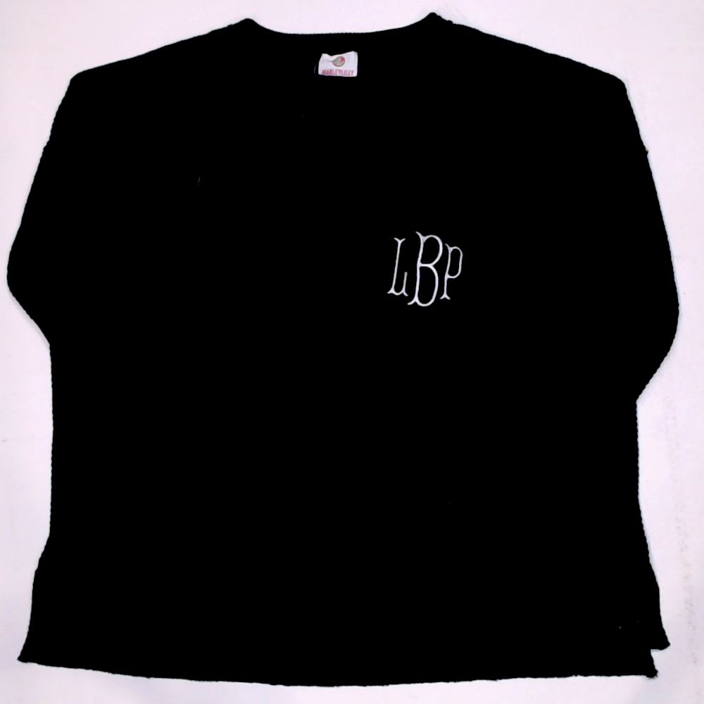 BLOOPER CLOTHING: Monogrammed Waffle Shirt