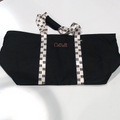 BLOOPER BAG: Monogrammed Extra Large Tote Bag