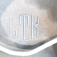 BLOOPER SHOES: Monogrammed Slip On Shoes