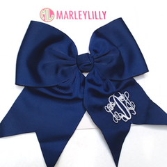 BLOOPER KIDS: Monogrammed Girls Hair Bow