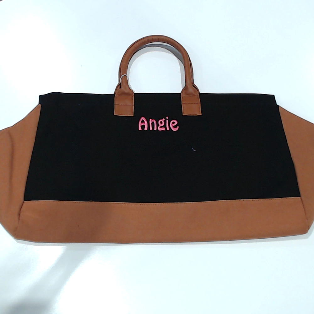 BLOOPER BAG: Monogrammed Upscale Weekender