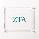 Zeta Tau Alpha Acrylic Tray | Clear