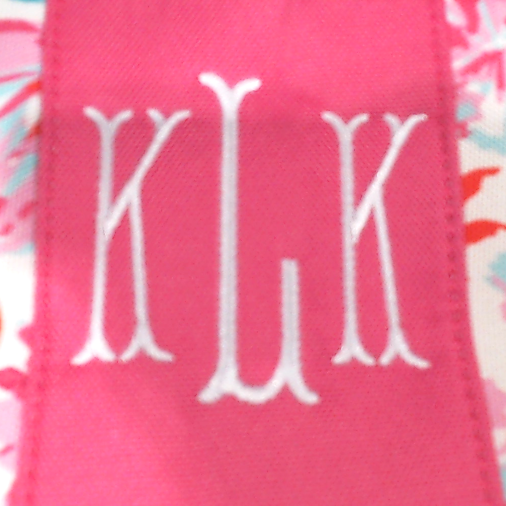 BLOOPER BAG: Monogrammed Train Case