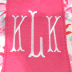 BLOOPER BAG: Monogrammed Train Case