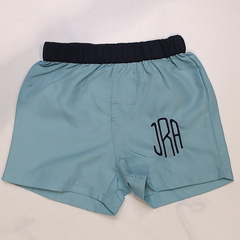 BLOOPER KIDS: Monogrammed Boys Swim Trunks