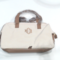 BLOOPER BAG: Monogrammed Canvas Weekender