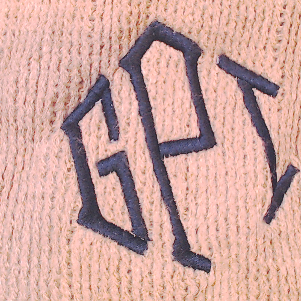 BLOOPER CLOTHING: Monogrammed Poncho Wrap