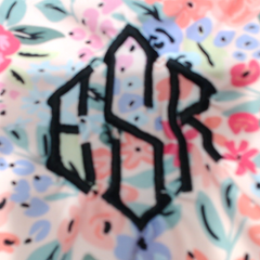 BLOOPER KIDS: Monogrammed Kids Rashguard Swimsuit