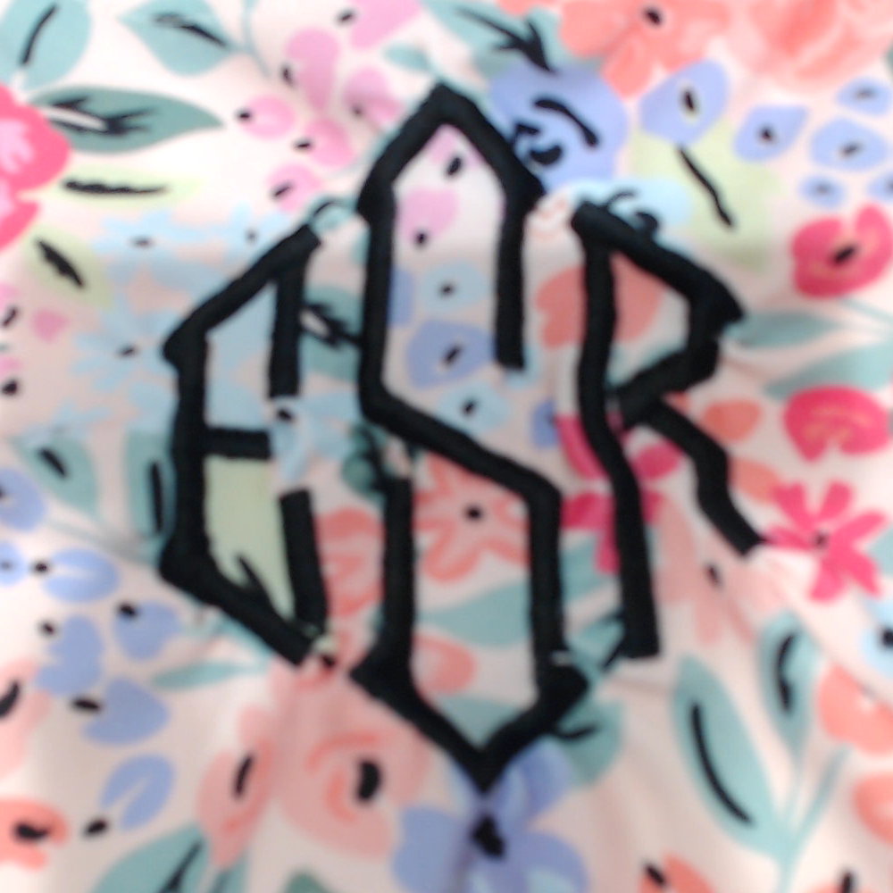 BLOOPER KIDS: Monogrammed Kids Rashguard Swimsuit