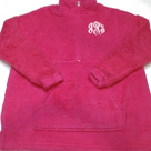 BLOOPER CLOTHING: Monogrammed Sherpa Pullover