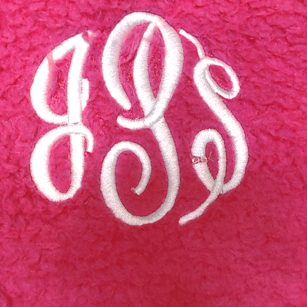 BLOOPER CLOTHING: Monogrammed Sherpa Pullover