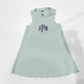 BLOOPER KIDS CLOTHING: Monogrammed Girls Scallop Dress