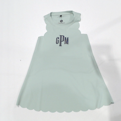 BLOOPER KIDS CLOTHING: Monogrammed Girls Scallop Dress
