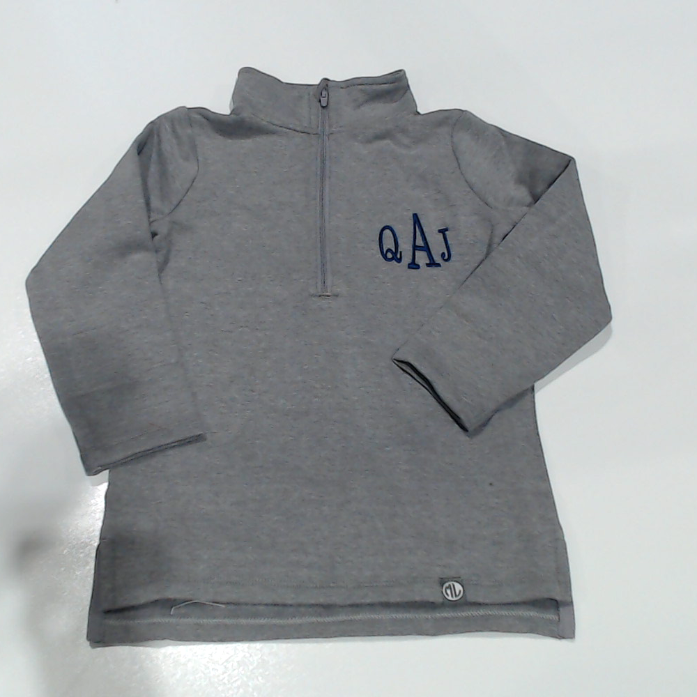 BLOOPER KIDS: Monogrammed Kids Pullover Sweatshirt