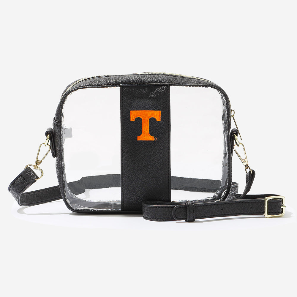 tennessee volunteers black clear stadium approved crossbody