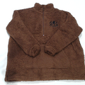 BLOOPER CLOTHING: Monogrammed Sherpa Pullover
