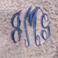 BLOOPER CLOTHING: Monogrammed Sherpa Pullover