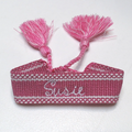 BLOOPER KIDS: Monogrammed Girls Woven Bracelet