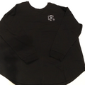 BLOOPER CLOTHING: Monogrammed Open Back Sweatshirt