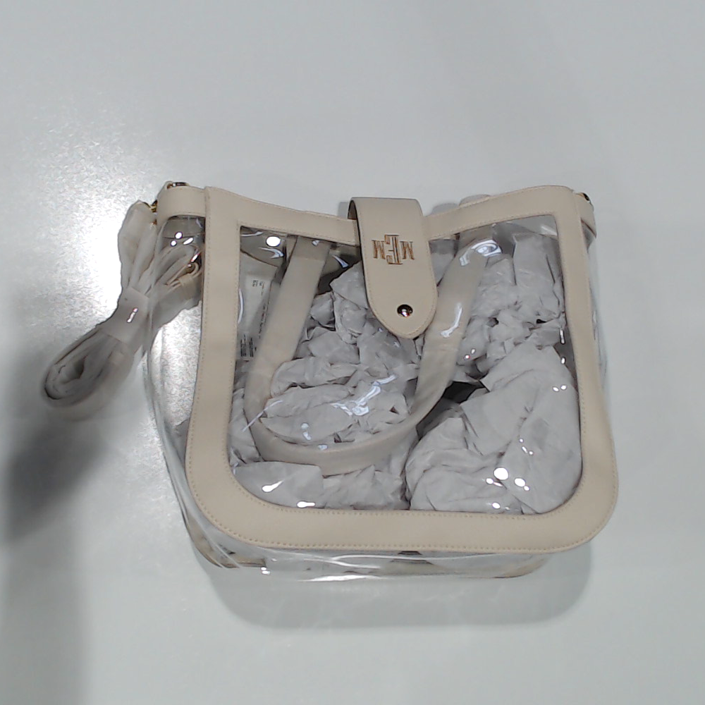 BLOOPER BAG: Monogrammed Clear Stadium Approved Tote