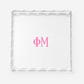 phi mu scallop acrylic valet tray