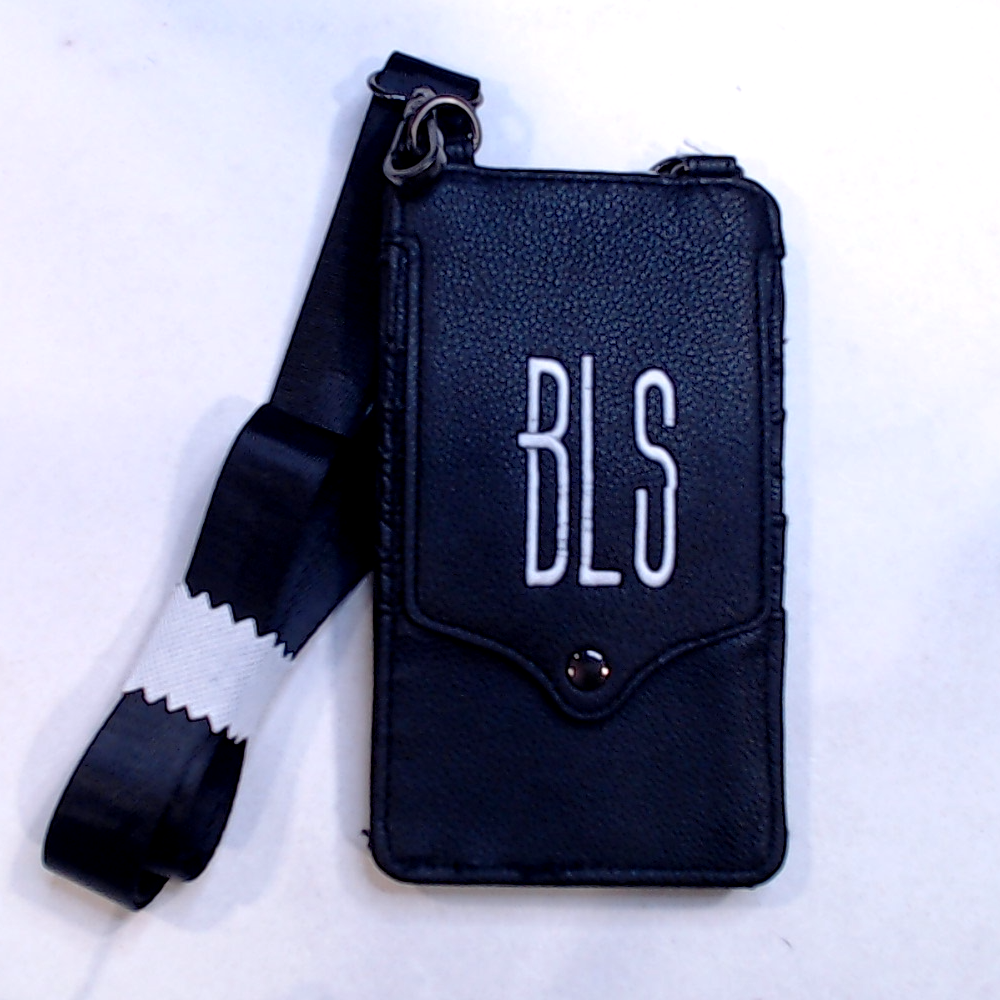 BLOOPER BAG: Monogrammed Phone Crossbody