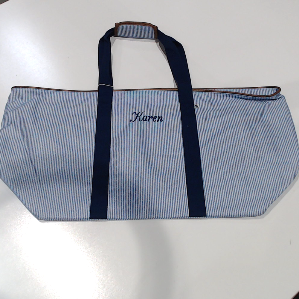 BLOOPER BAG: Monogrammed Extra Large Tote Bag